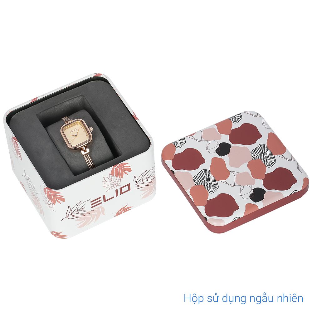 Đồng hồ Elio 20.5 mm Nữ ES173-02 Màu Vàng Hồng