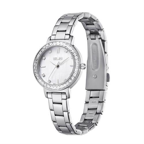 Đồng hồ Elio Starlight 30 mm Nữ ES186-01 Màu Bạc