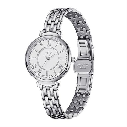 Đồng hồ Elio 30 mm Nữ ES188-01 Màu Bạc