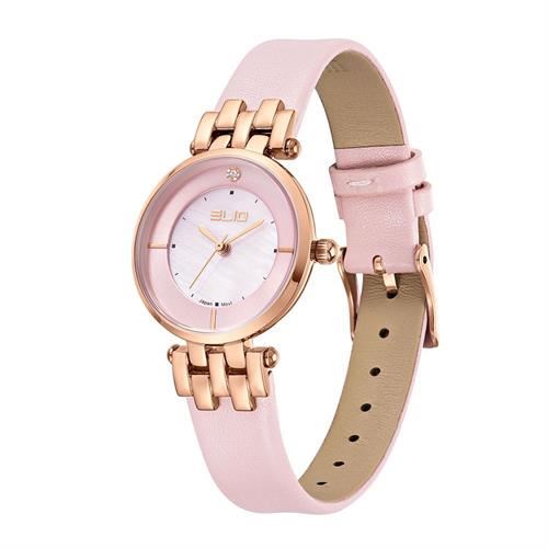 Đồng hồ Elio 28 mm Nữ EL148-04 Màu Hồng