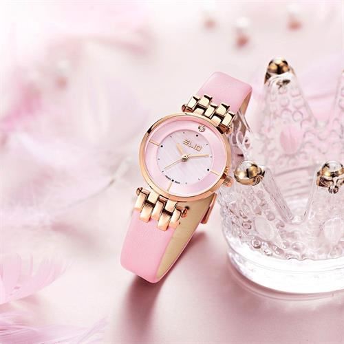 Đồng hồ Elio 28 mm Nữ EL148-04 Màu Hồng