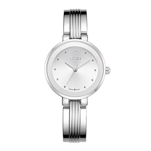 Đồng hồ Elio Sunshine 30 mm Nữ ES177-01 Màu Bạc