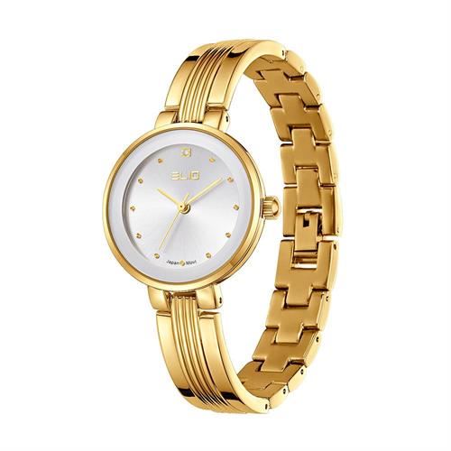 Đồng hồ Elio Sunshine 30 mm Nữ ES177-02 Màu Vàng