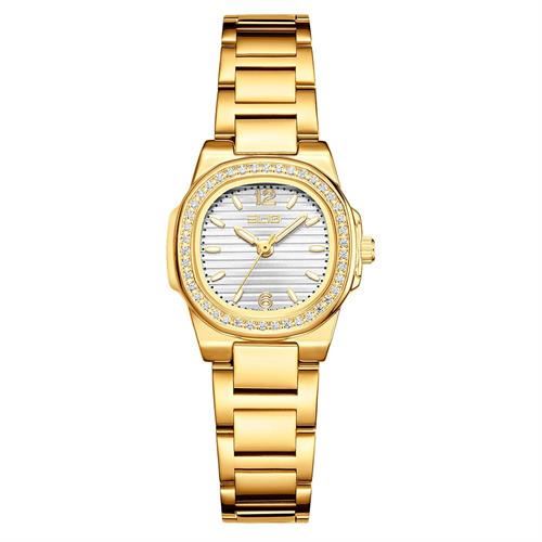 Đồng hồ Elio Elegant Lady 25.5 mm Nữ ES182-02 Màu Vàng
