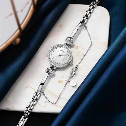 Đồng hồ Elio 24.5 mm Nữ ES189-01 Màu Bạc