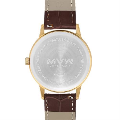 Đồng hồ MVW 40 mm Nam ML092-01 Màu Nâu