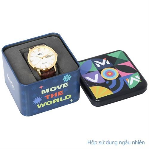 Đồng hồ MVW 40 mm Nam ML092-01 Màu Nâu