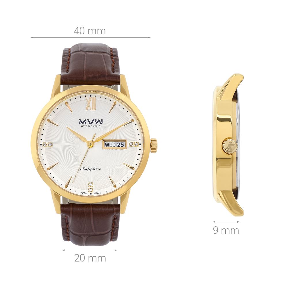 Đồng hồ MVW 40 mm Nam ML092-01 - 6