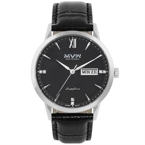 Đồng hồ MVW 40 mm Nam ML092-02 Màu Đen