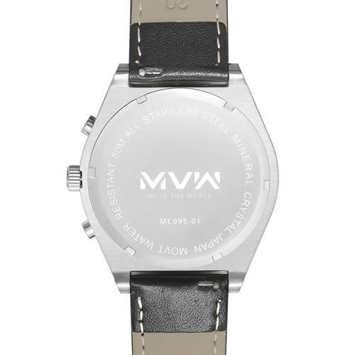Đồng hồ MVW Sport 40 mm Nam ML095-01 Màu Đen