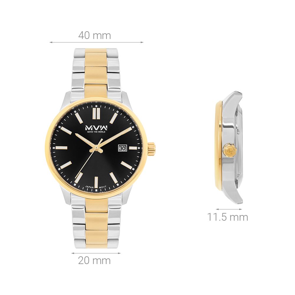 Đồng hồ MVW 40 mm Nam MS101-01 - 6