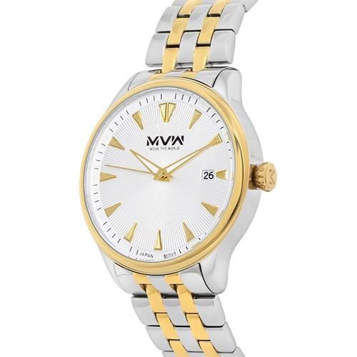 Đồng hồ MVW 40 mm Nam MS102-01 Màu Bạc