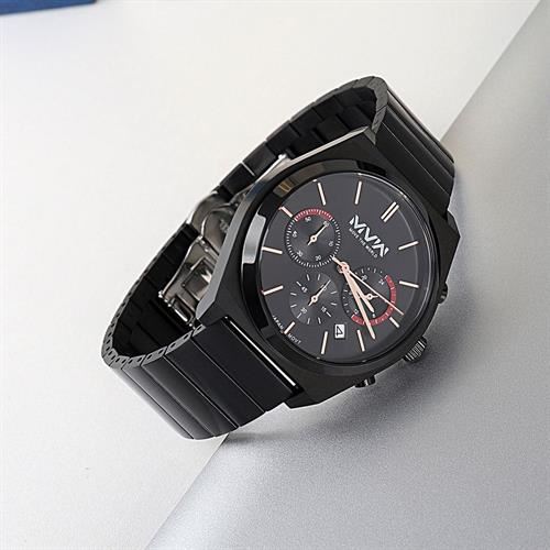 Đồng hồ MVW Sport 40 mm Nam MS105-01 Màu Đen