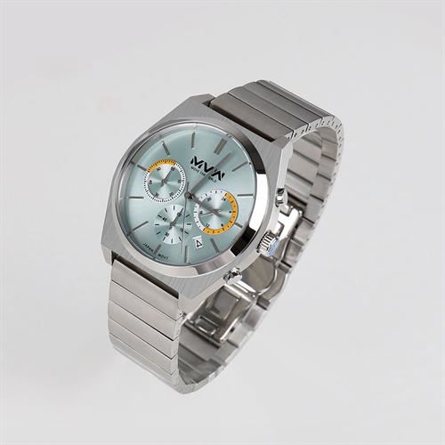 Đồng hồ MVW Sport 40 mm Nam MS105-02 Màu Bạc