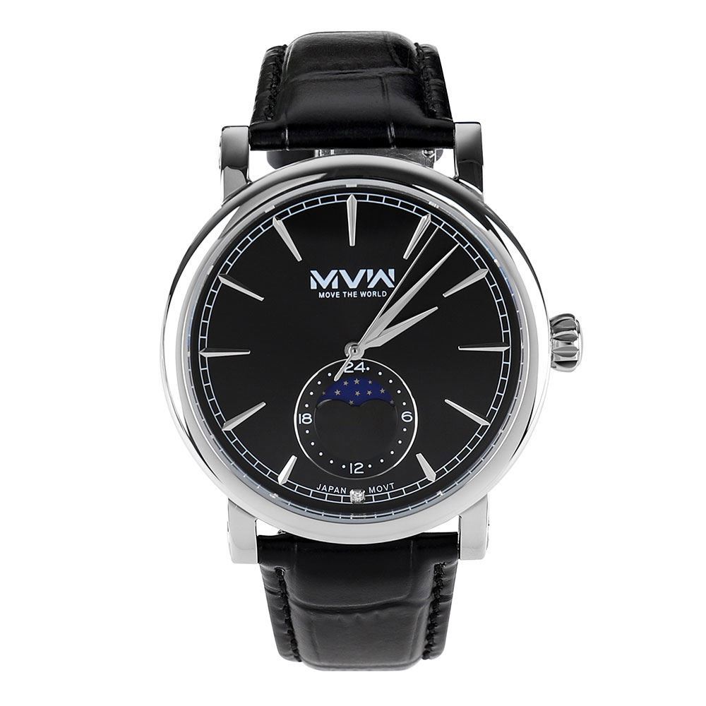 Đồng hồ MVW 42 mm Nam ML093-01 Màu Đen