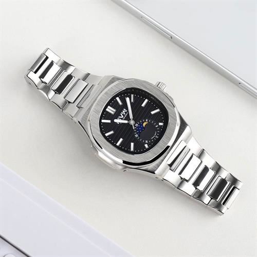 Đồng hồ MVW 43 mm Nam MS111-01 Màu Bạc