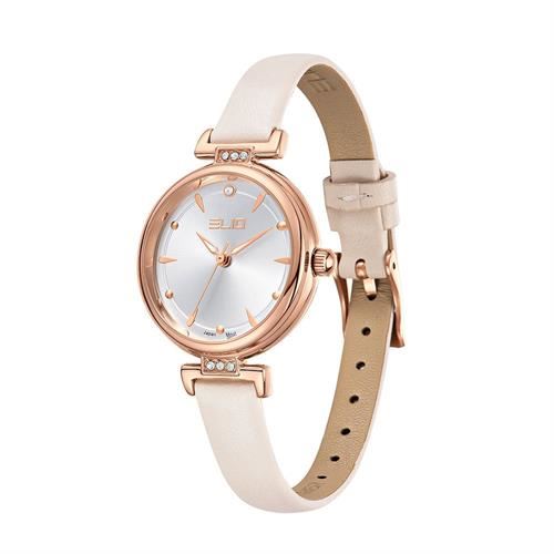 Đồng hồ Elio 30 mm Nữ EL152-01 Màu Kem
