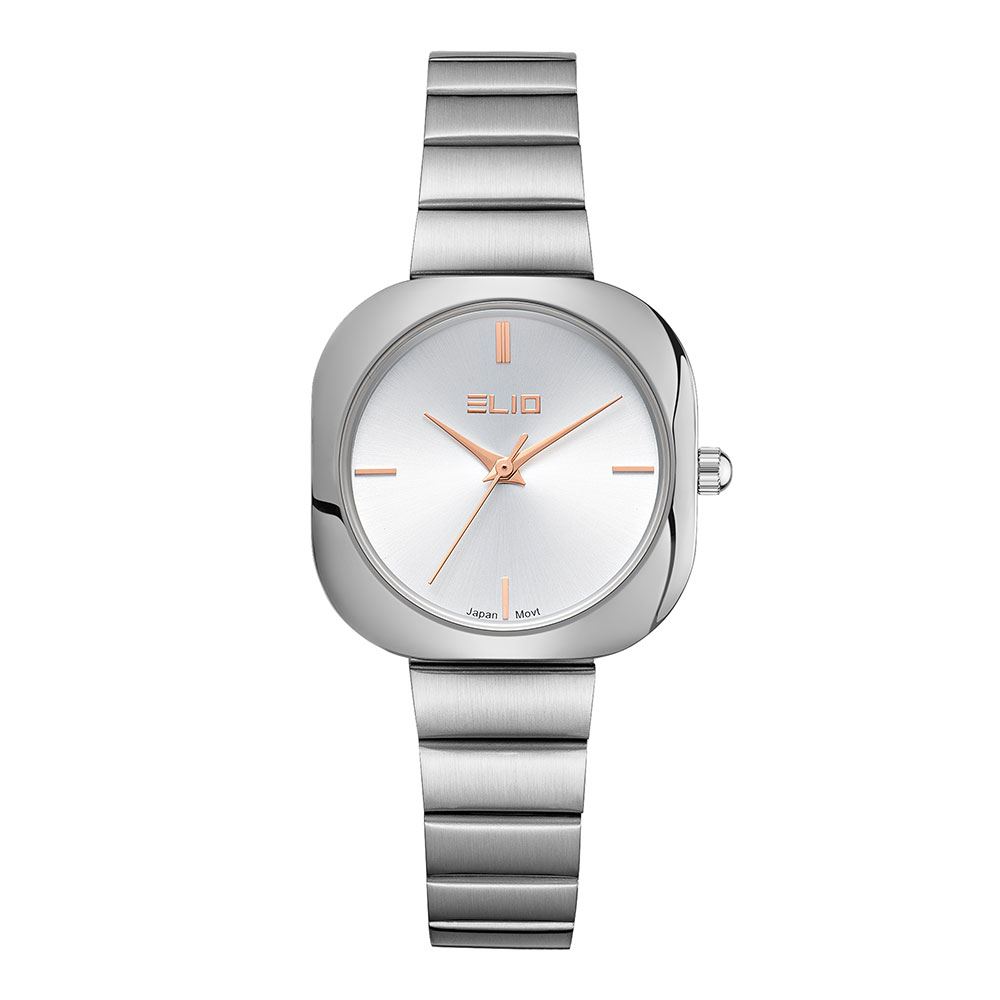 Đồng hồ Elio Elegant Lady 28.5 mm Nữ ES180-01 Màu Bạc