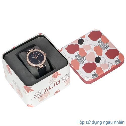 Đồng hồ Elio 32 mm Nữ EL155-01 Màu Đen