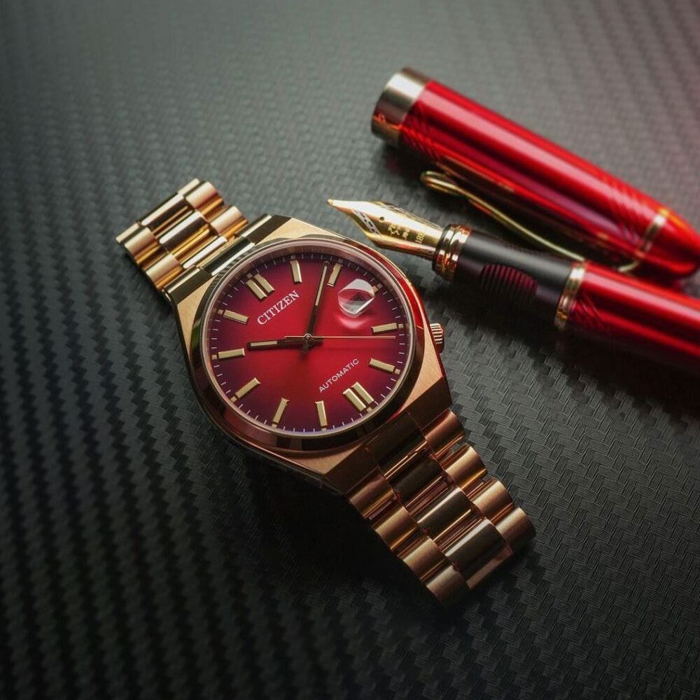 Đồng hồ Citizen Tsuyosa Mechanical 40 mm Nam NJ0153-82X - 4