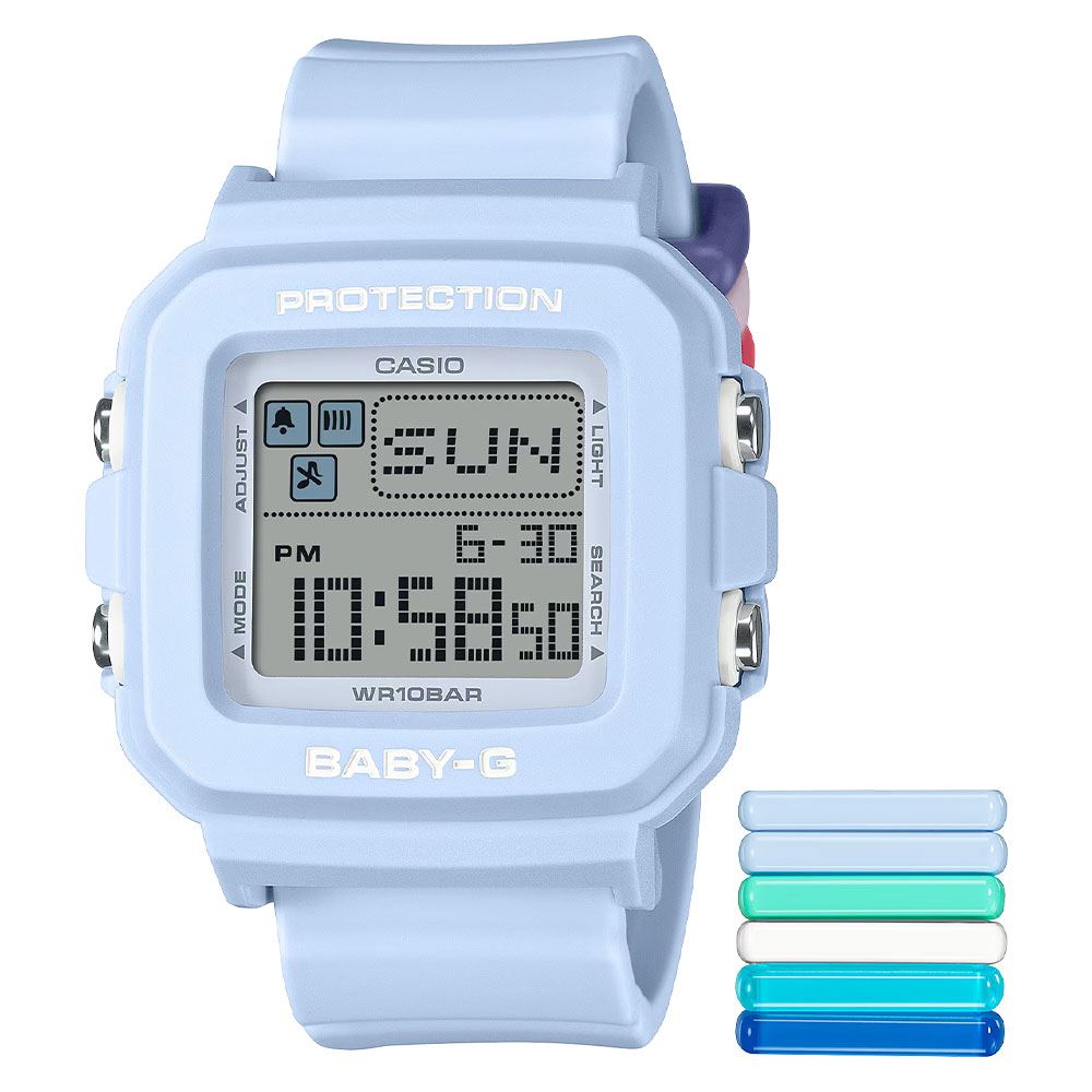 Đồng hồ Baby-G 39 mm Nữ BGD-10L-2DR Màu Xanh Dương