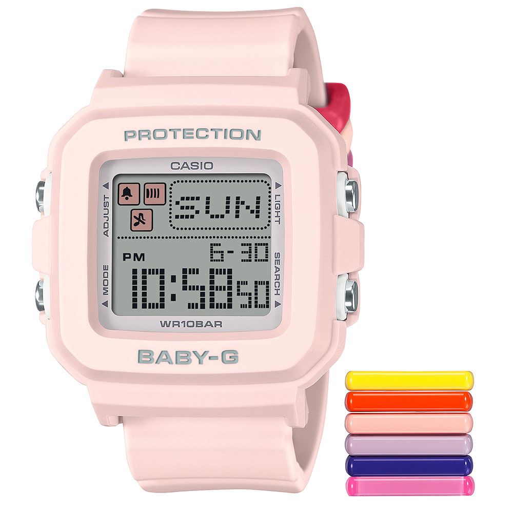 Đồng hồ Baby-G 39 mm Nữ BGD-10L-4DR Màu Hồng