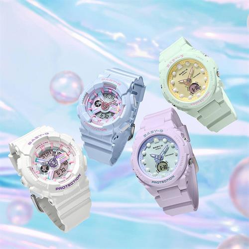 Đồng hồ Baby-G BGA-320 42.4 mm Nữ BGA-320FH-4ADR Màu Tím