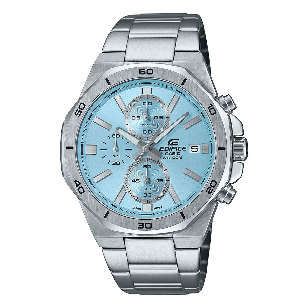 Đồng hồ Edifice Casio 44.3 mm Nam EFV-640D-2BVUDF Màu Bạc