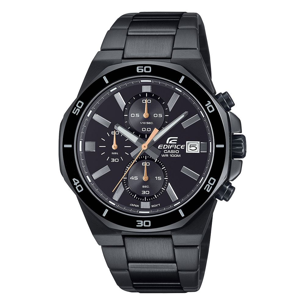 Đồng hồ Edifice Casio 44.3 mm Nam EFV-640DC-1AVUDF Màu Đen