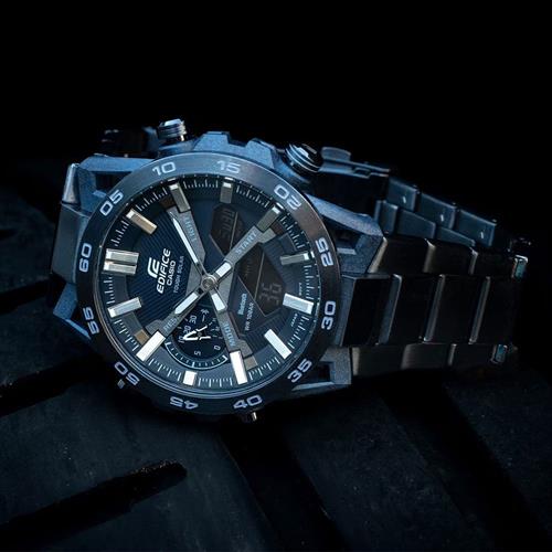 Đồng hồ Edifice Casio 47.8 mm Nam ECB-2000CB-2ADF Màu Xanh Dương