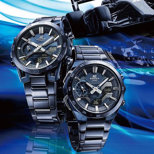 Đồng hồ Edifice Casio 47.8 mm Nam ECB-2000CB-2ADF Màu Xanh Dương