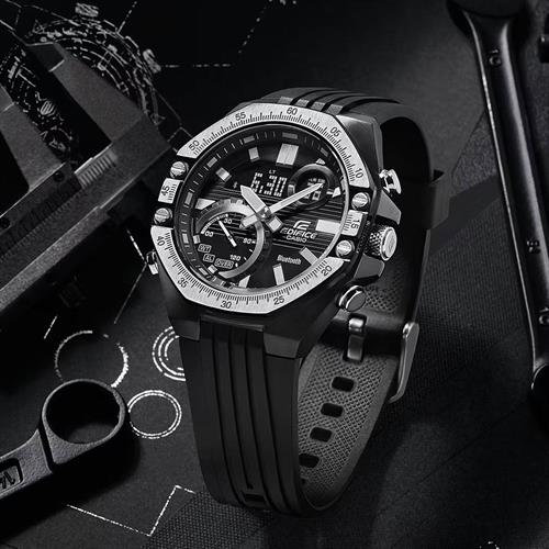 Đồng hồ Edifice Casio 48.5 mm Nam ECB-10TP-1ADF Màu Đen