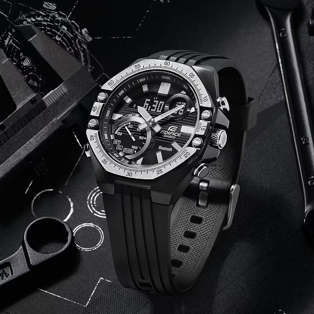 Đồng hồ Edifice Casio 48.5 mm Nam ECB-10TP-1ADF - 2