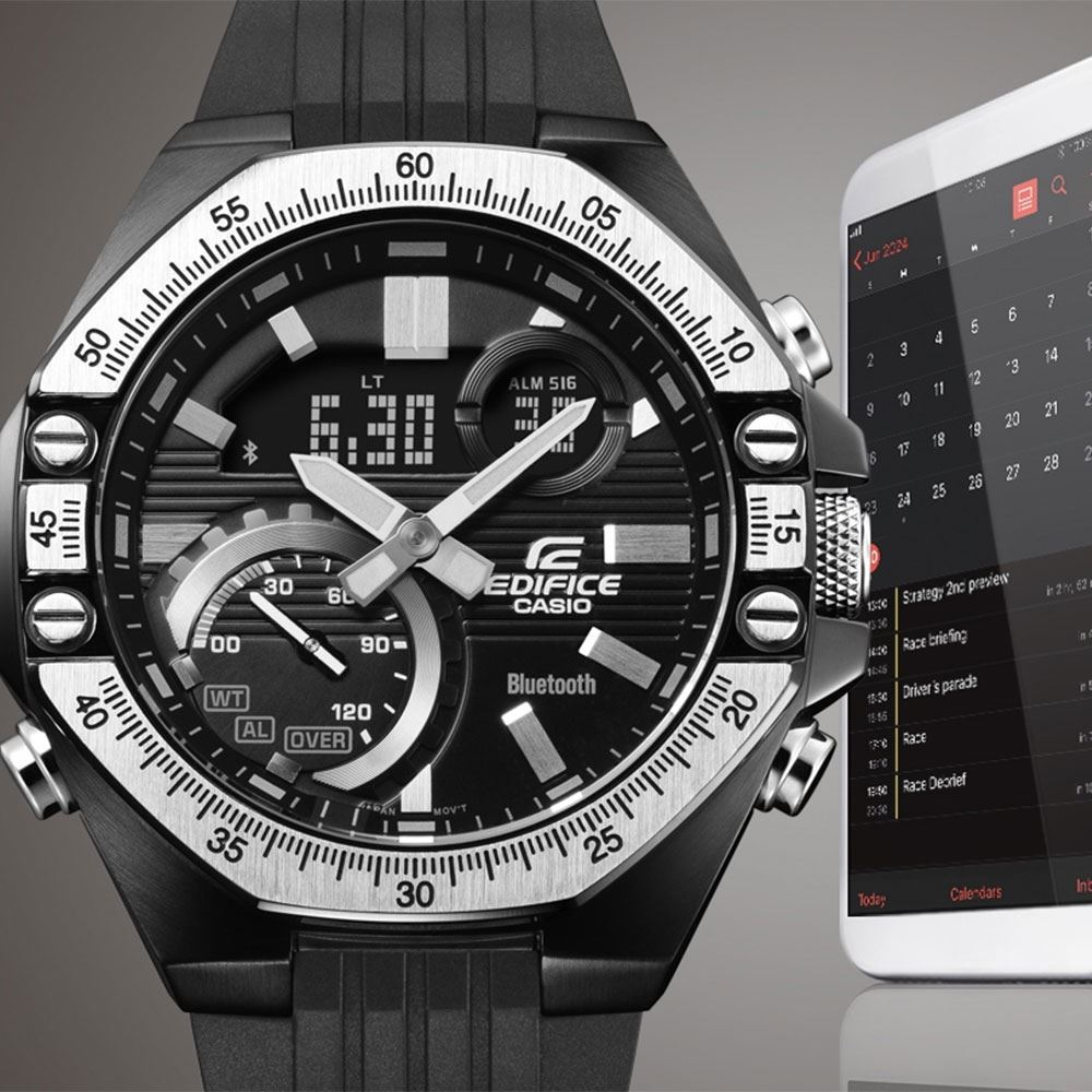 Đồng hồ Edifice Casio 48.5 mm Nam ECB-10TP-1ADF - 3