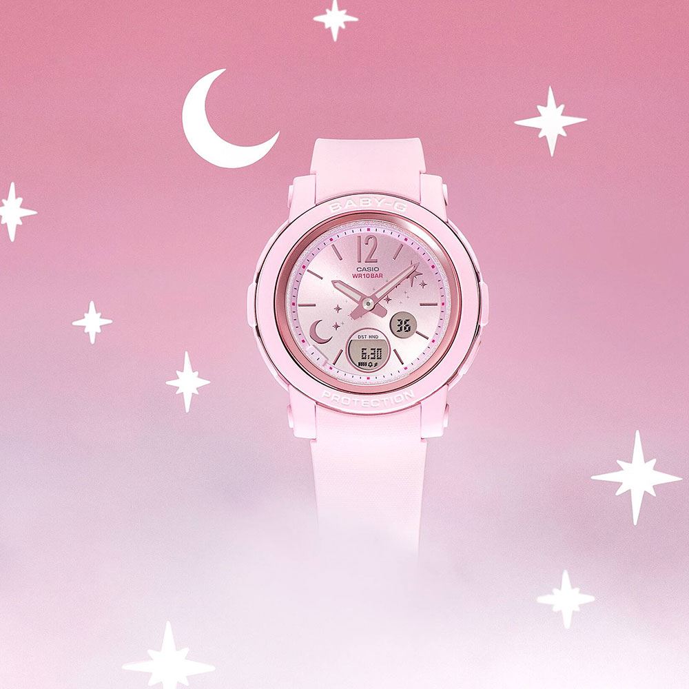 Đồng hồ Baby-G BGA-290 41.5 mm Nữ BGA-290DS-4ADR Màu Hồng