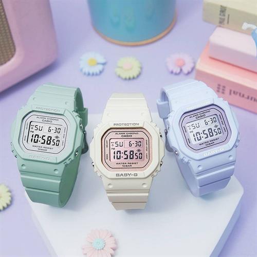 Đồng hồ Baby-G 37.9 mm Nữ BGD-565SC-2DR Màu Xanh dương nhạt