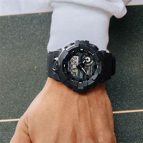 Đồng hồ G-Shock 53.4 mm Nam GA-700BCE-1ADR Màu Đen