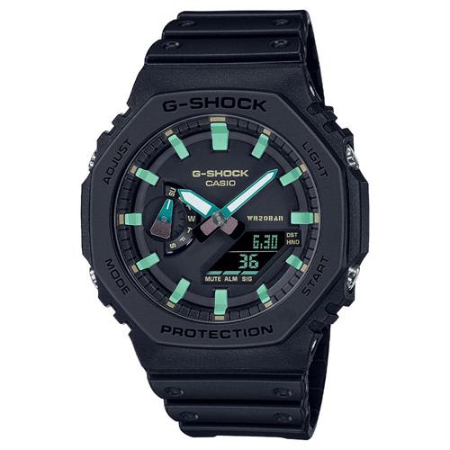 Đồng hồ G-Shock 2100 45.4 mm Nam GA-2100RC-1ADR Màu Đen