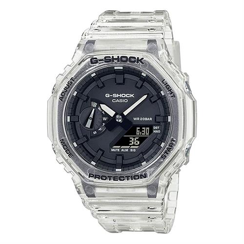 Đồng hồ G-Shock 2100 45.4 mm Nam GA-2100SKE-7ADR Màu Trắng