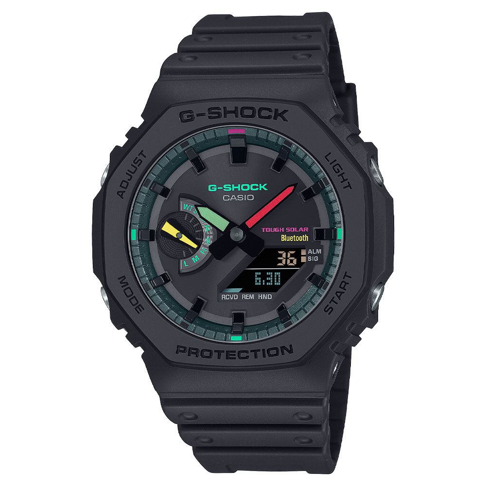 Đồng hồ G-Shock 2100 45.4 mm Nam GA-B2100MF-1ADR Màu Đen