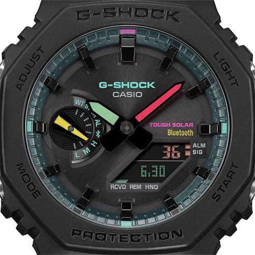 Đồng hồ G-Shock 2100 45.4 mm Nam GA-B2100MF-1ADR Màu Đen