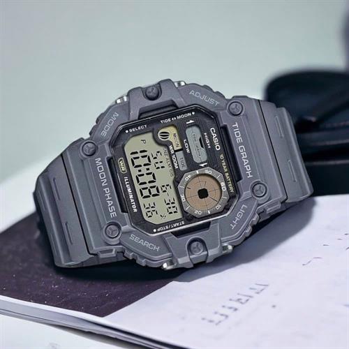 Đồng hồ Casio Timeless 48.6 mm Nam WS-1700H-8AVDF Màu Xanh