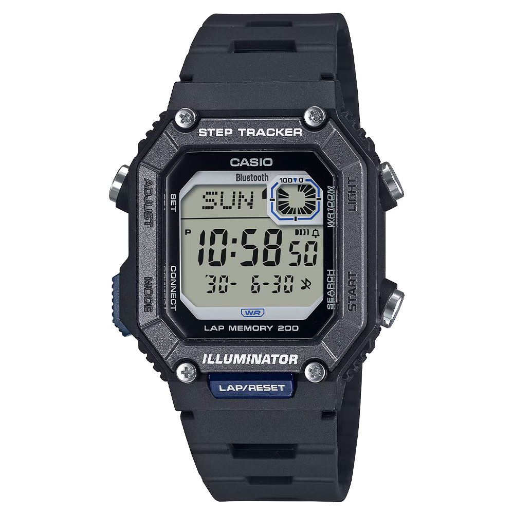 Đồng hồ Casio Timeless 41.3 mm Nam WS-B1000-1AVDF Màu Đen