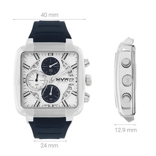 Đồng hồ MVW Sport 40 mm Nam MC001-01 Màu Xanh