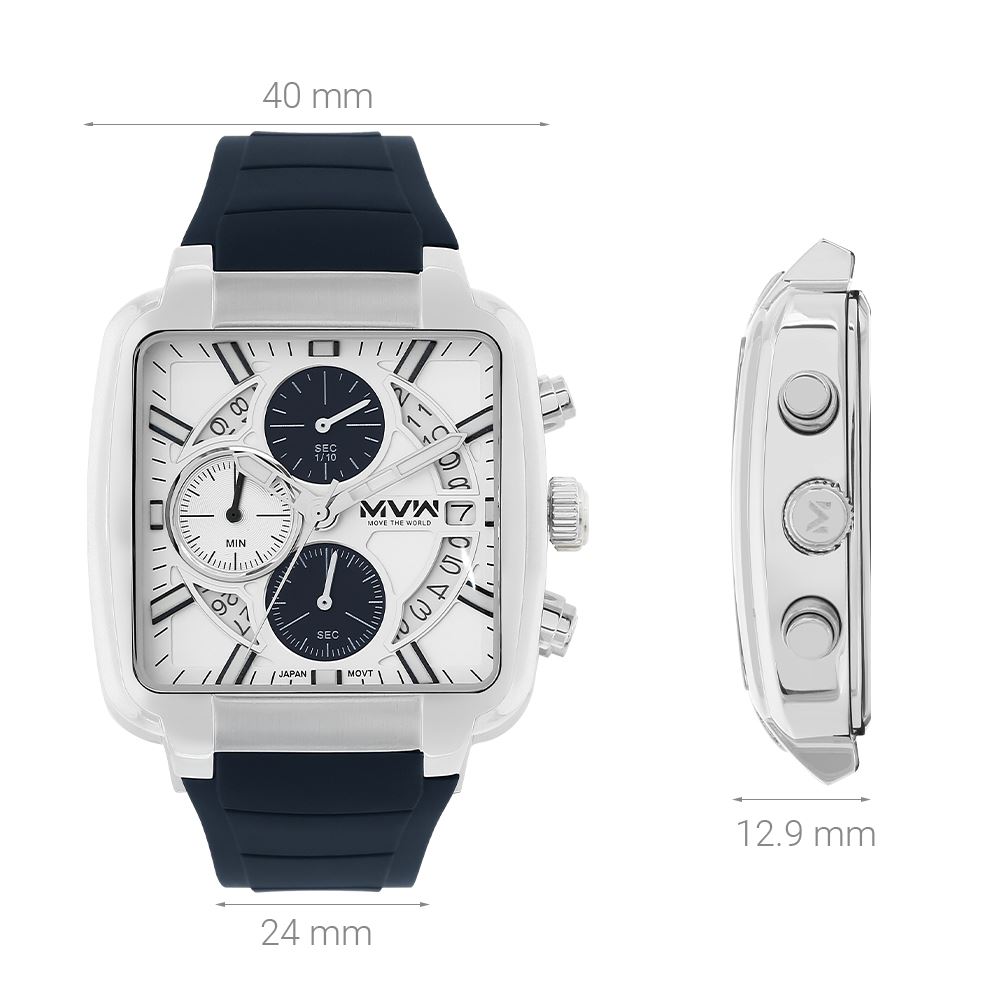 Đồng hồ MVW Sport 40 mm Nam MC001-01 - 6