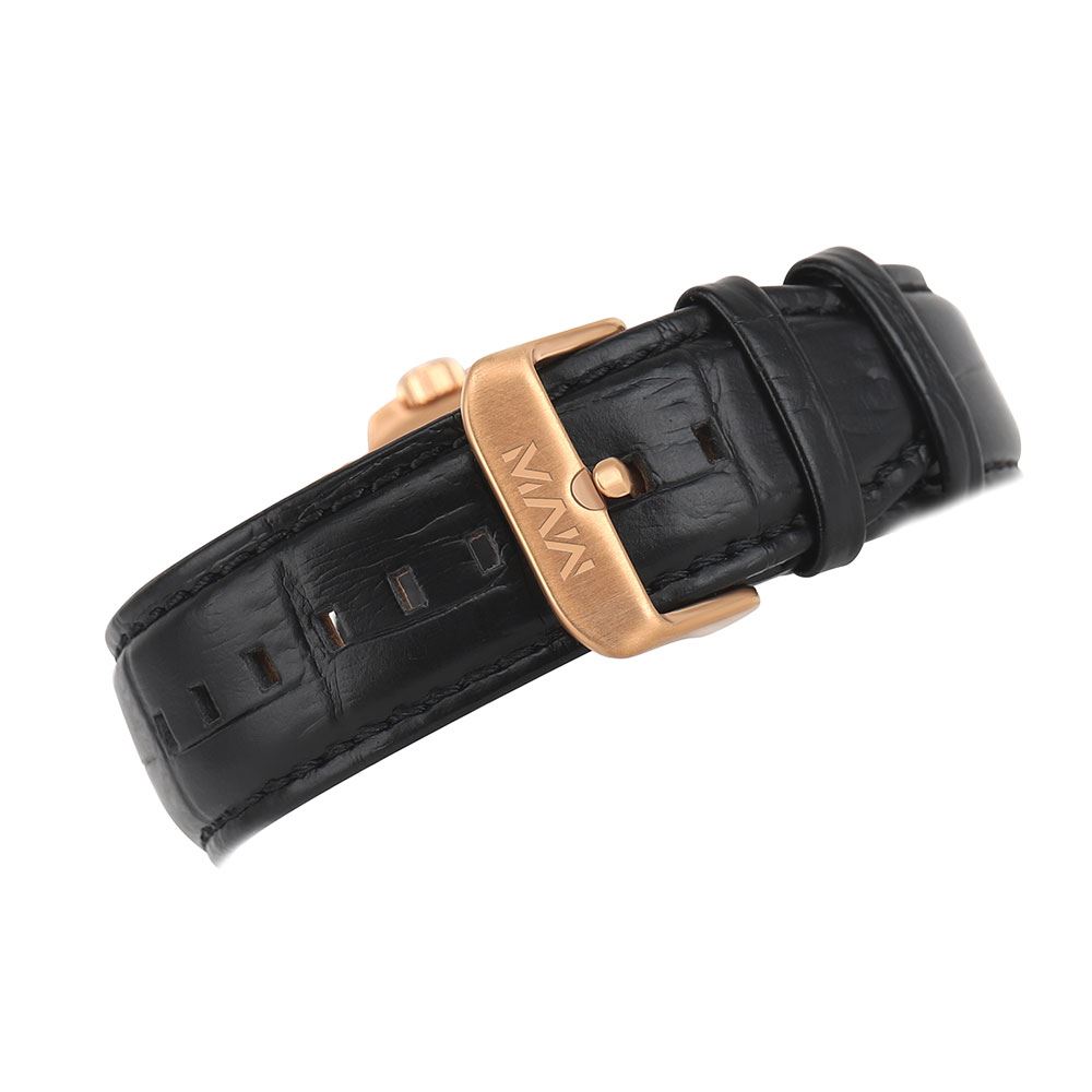 Đồng hồ MVW Sport 43 mm Nam ML097-01 Màu Đen