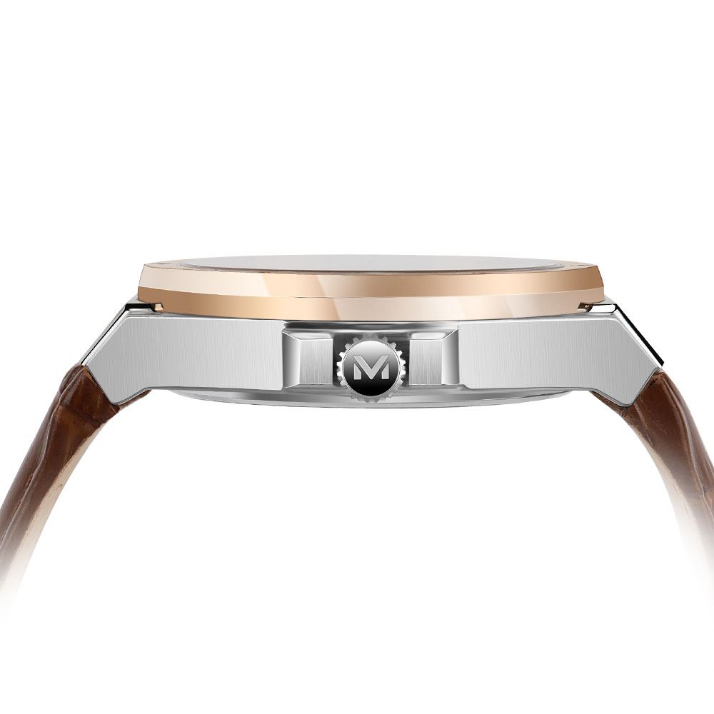 Đồng hồ MVW Star 43 mm Nam MLA095-01 Màu Nâu