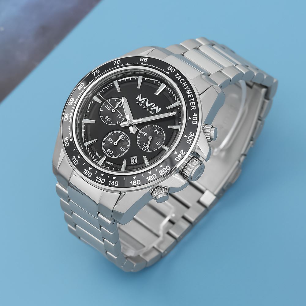 Đồng hồ MVW Sport 43 mm Nam MS110-01