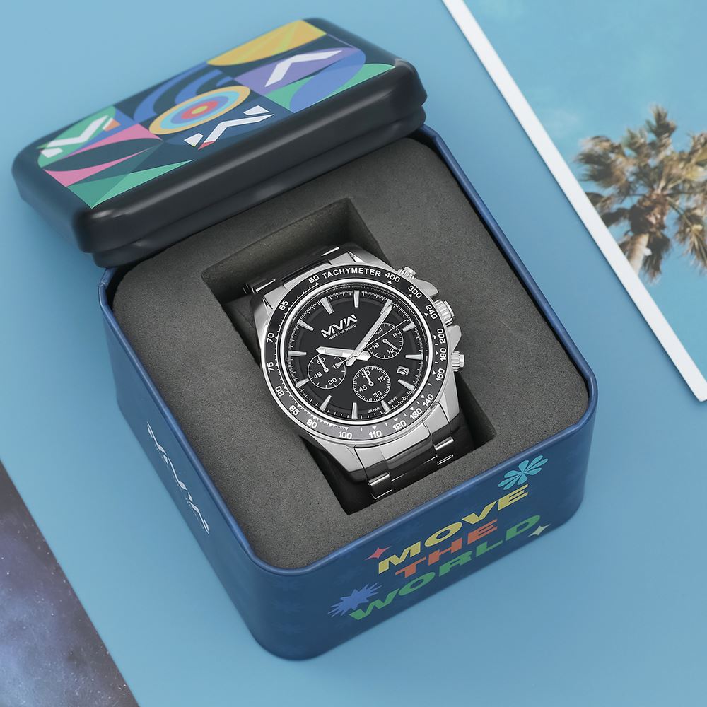 Đồng hồ MVW Sport 43 mm Nam MS110-01