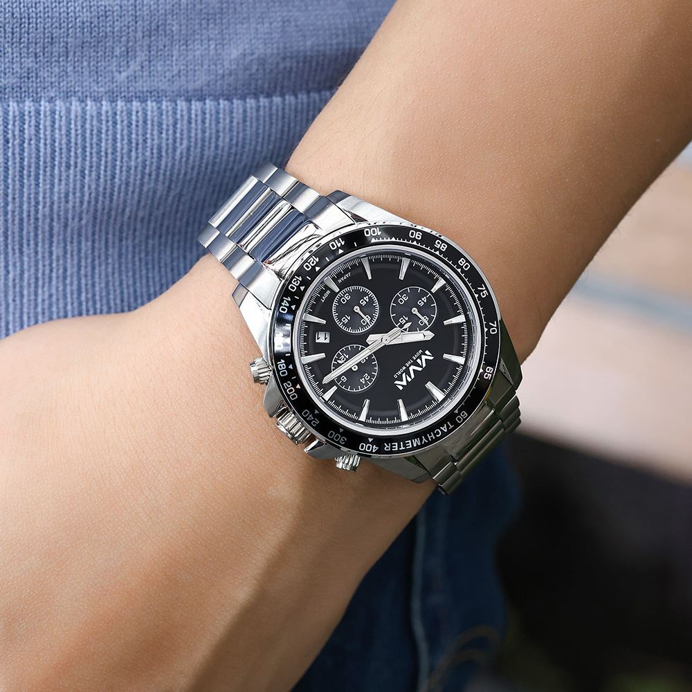 Đồng hồ MVW Sport 43 mm Nam MS110-01